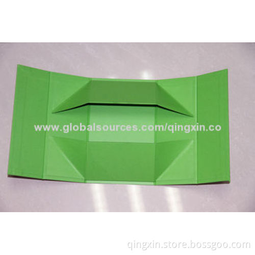 New Design Qingxin Foldable Paper Box, Samples, Customized Sizes and Designs Welcomed